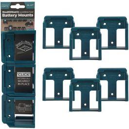 StealthMounts Battery Mounts for Makita 18V LXT - 6pc