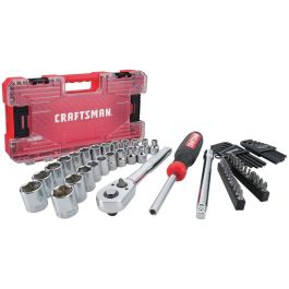 Craftsman 63pc 3/8" Dr SAE/Metric Mechanics Set