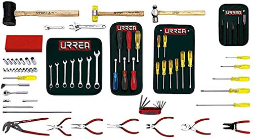 URREA 69 pc aviation industrial sets with toolbox #98240