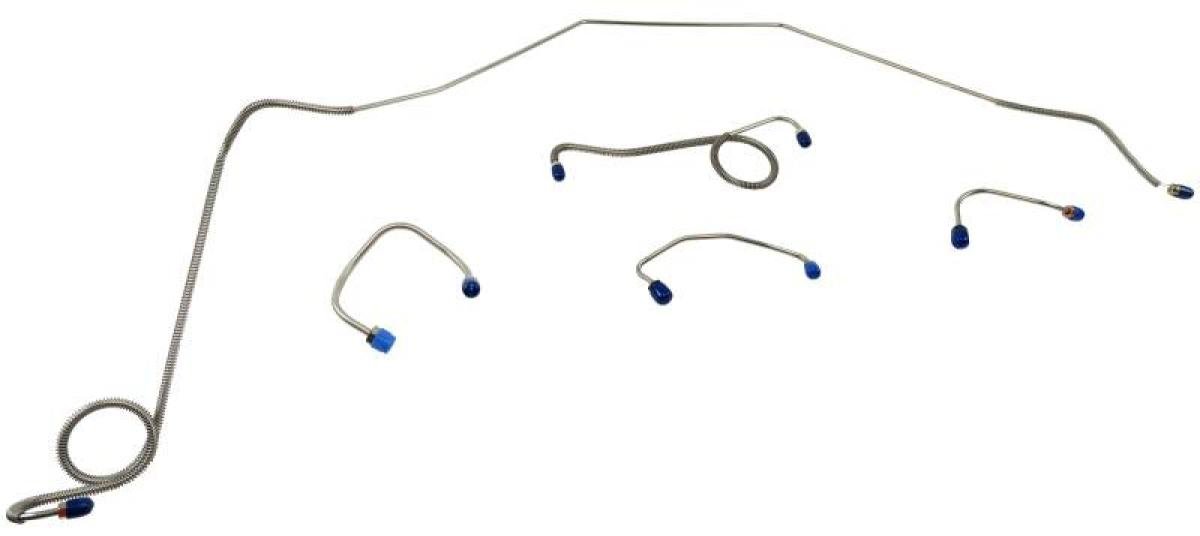 Shafers Classic Reproductions 1969 Chevrolet Camaro Front Brake Line Set, Stainless Steel FBL202S