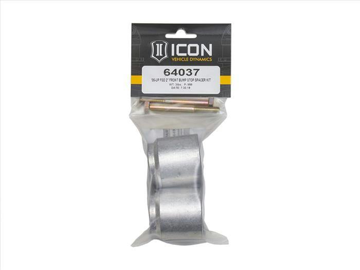 ICON Vehicle Dynamics 64037 05-26 FSD 2" BUMP STOP SPACER KIT
