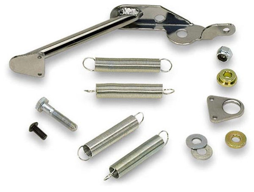 Moroso 64923 Carburetor Throttle Return Spring Kit - Holley 4500 Style - Chrome