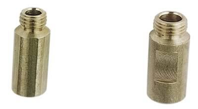 Moroso 65440 Holley Carburetor Jet Extensions - Screw in - 1/4"-32 Thread - Pair