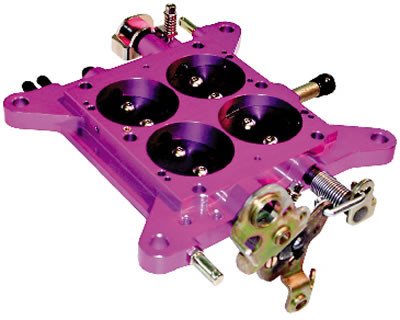 Proform 67155 Billet Carburetor Throttle Baseplate - 650-800 CFM Holley 4150
