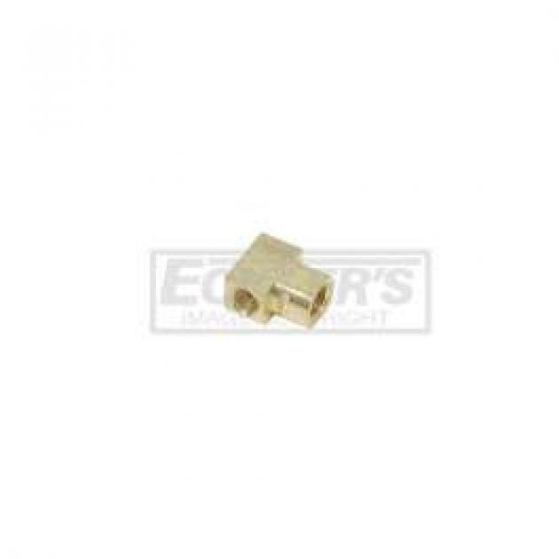 El Camino Brake Distribution Blocks Rear Hose Tee Slotted, 1964-1968