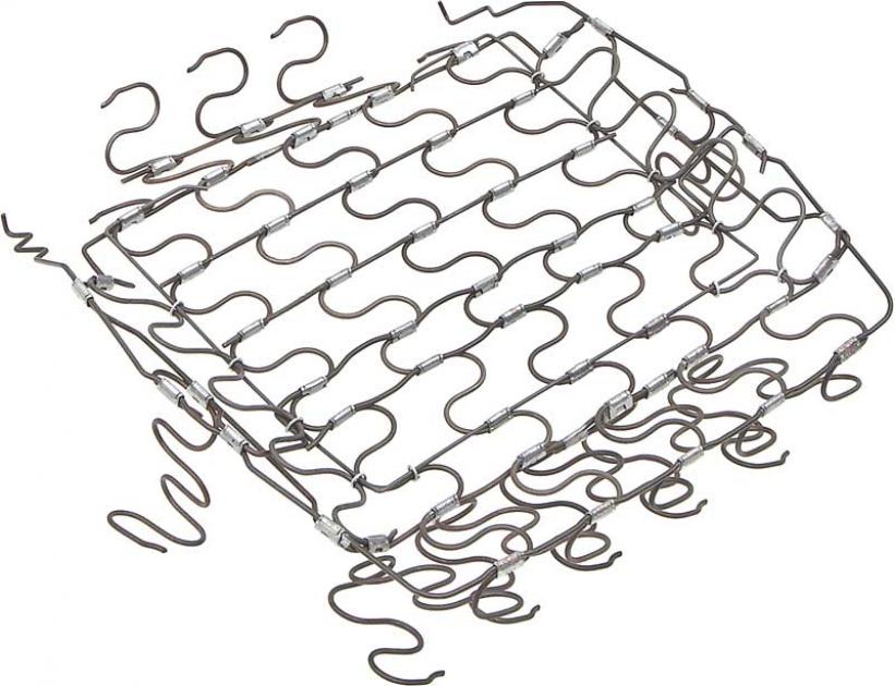 1967-68 Camaro, Firebird, Bucket Seat Bottom Spring, with Side Springs, Standard or Deluxe Interior