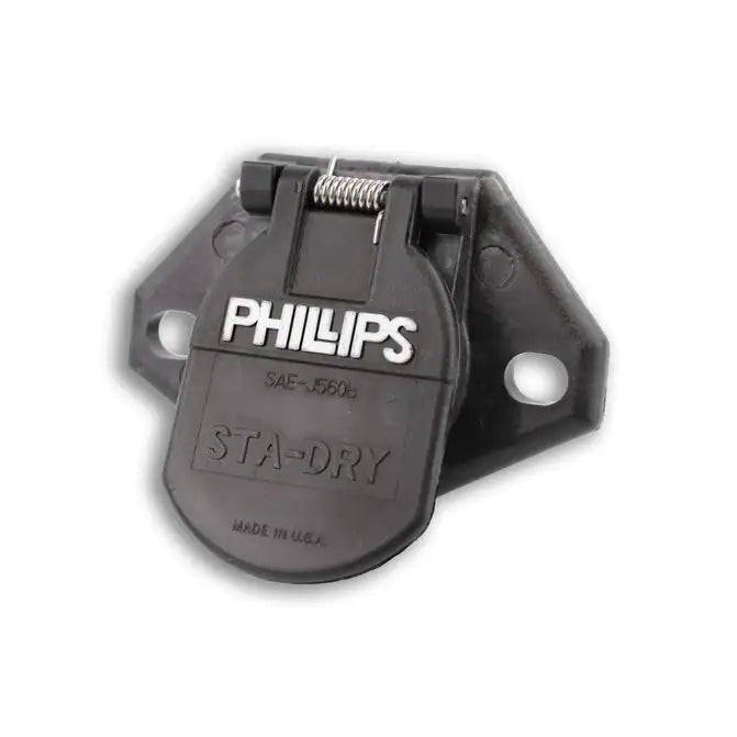 Product Title: Phillips 16-724 STA-DRY 7-Way Socket – Split Pin Trailer Electrical Connector
