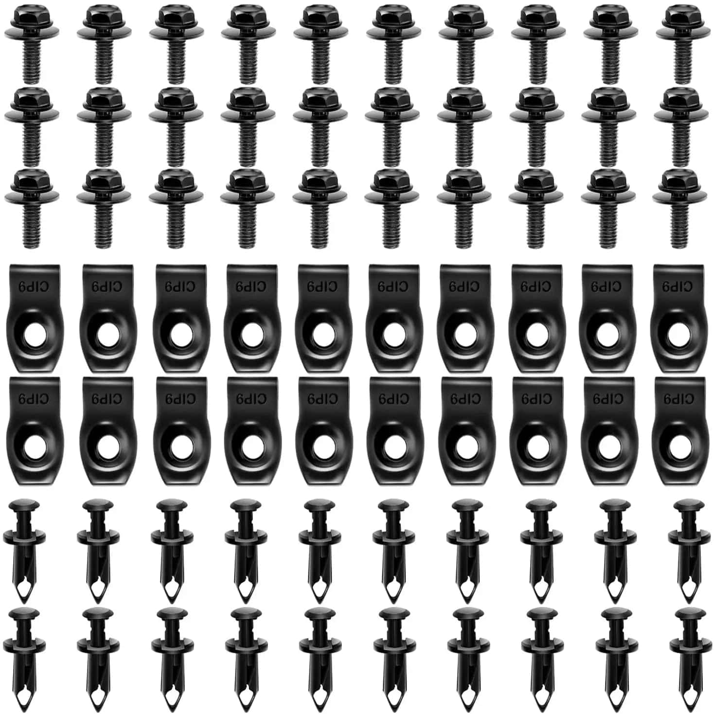 70 Pcs Retainer Fastener Rivet Clips For Infiniti G35 G37 FX35 FX45 EX35 Nissan 370Z 350Z
