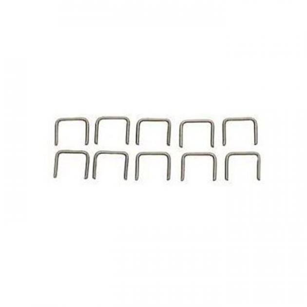 Redline Restomotive 1967-1969 Chevrolet Camaro Control Arm Dust Shield Staples, Set of 10