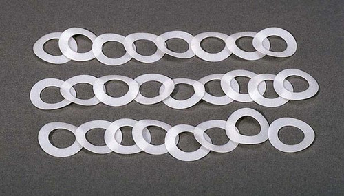 Moroso 71610 Quarter Turn Quick Fastener Washers - Teflon - Set of 25 - 7/16" ID