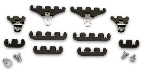 Moroso 72195 Small Block Chevy Under Header Spark Plug Wire Loom Kit - Black