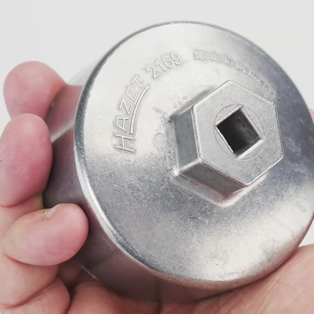 Hazet 2169 Oil filter wrench - Outside 14-point profile