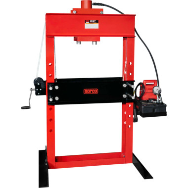 Norco 78078 50 Ton Press with Electro/Hydraulic Pump - 13 1/4" Stroke