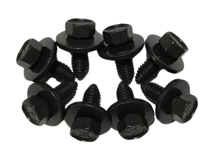 Redline Restomotive 1967-1969 Chevrolet Camaro Hood Hinge Mounting Bolt Set