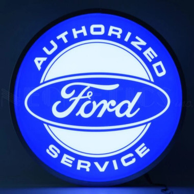Neonetics 7FORDS 15 Inch Backlit Led Lighted Sign Ford Authorized Service