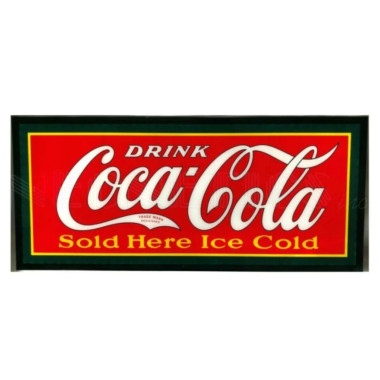 Neonetics 7LEDCC Drink Coca-Cola Sold Here Ice Cold Slim Line Led Sign