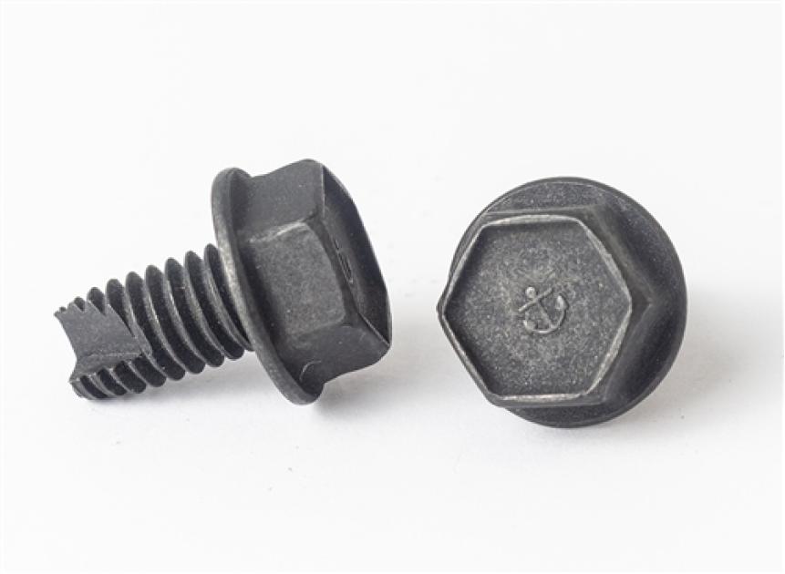 Redline Restomotive 1969 Chevrolet Camaro 2 Piece Front Disc Brake Hose Center Retaining Clamp Bolt Set