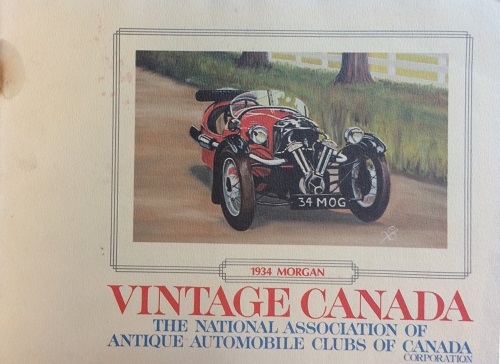 Vintage Canada National Association Antique Automobiles of Canada (Vol 5 Issue 5)