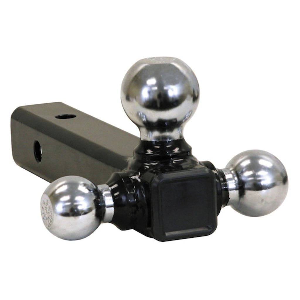 Buyers Products Tri-Ball Hitch Solid Shank With Chrome Balls - 1802205