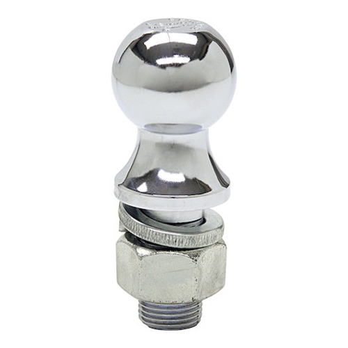Buyers Products 1-7/8 Inch Chrome Hitch Ball With 1 Inch Shank Diameter x 2-1/8 Inch Long - 1802020
