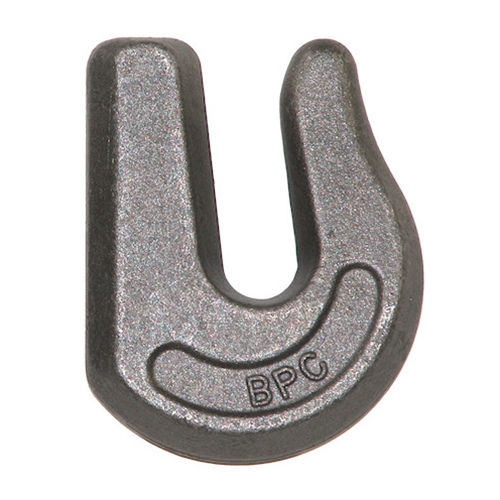 Buyers Products 1/2 Inch Drop Forged Weld-On Heavy-Duty Towing Hook - Grade 43 - B2408W50