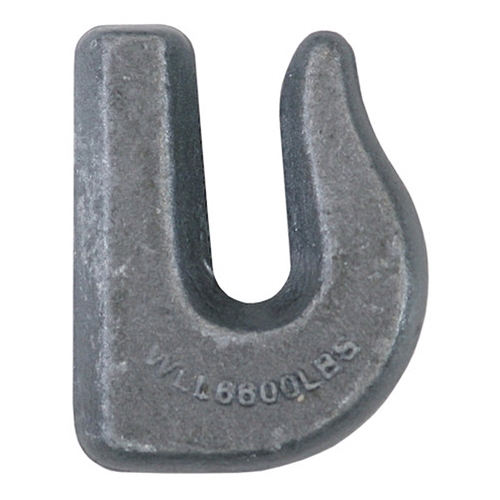 Buyers Products 3/8 Inch Drop Forged Weld-On Heavy-Duty Towing Hook - Grade 70 - B2409W375