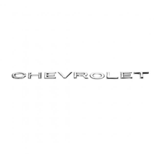 Trim Parts 64-65 Chevelle Trunk Letters, Chevrolet", Set 4149