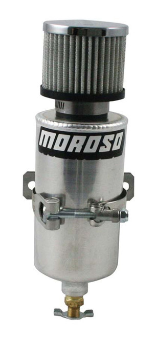 Moroso 85470 Vacuum Pump/Dry Sump Breather Tank - Aluminum - 3/8" NPT Inlet