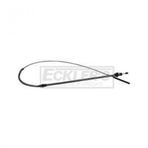 El Camino Parking Brake Cable, Front With TH400, OE Steel, 1968-1972