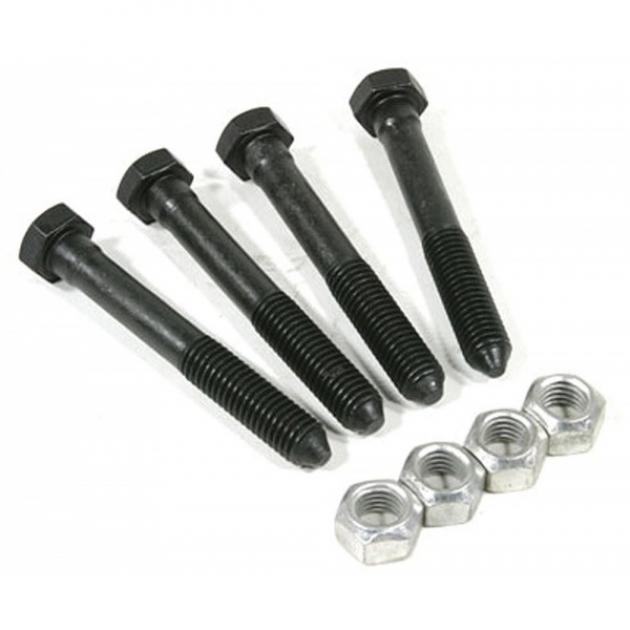 Redline Restomotive 1964-1972 GM Car Lower Control Arm Frame Bolt & Locking Nut Set