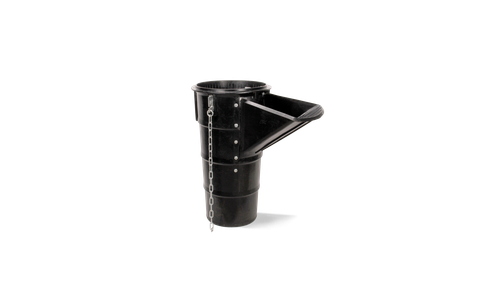 Rubi Rubchute Construction Trash Chutes Rubber rubble chute side-entry section (