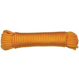 Ben-Mor 60630-XCP6 Rope, 5/32 in Dia, 45 ft L, Polyester, Orange, Hank