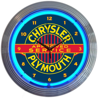 Neonetics 8CRYPL Chrysler / Plymouth Neon Clock