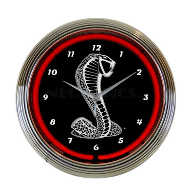 Neonetics 8FRDSN Ford Snake Neon Clock
