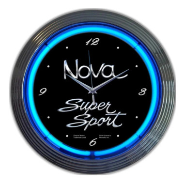 Neonetics 8NOVAX Gm Nova Super Sport Neon Clock
