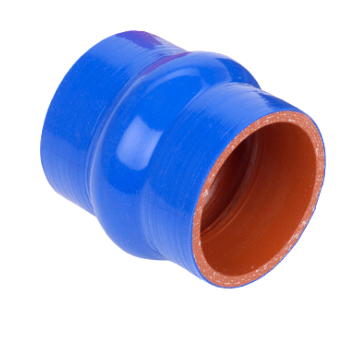 1.75in I.D. Blue Silicone Hump Hose | 3in Length