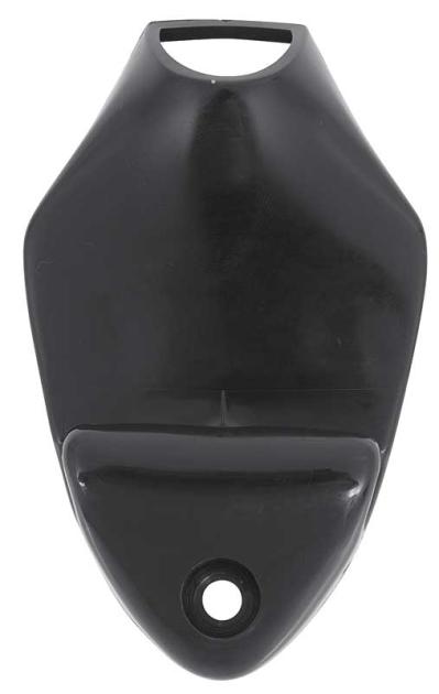 1967 Camaro, Firebird, Inner Rear View Mirror Bracket Boot, Coupe, Black ABS Plastic