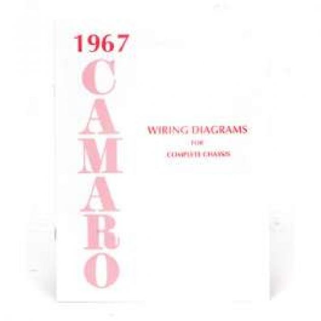 Camaro Wiring Diagram Manual, 1967