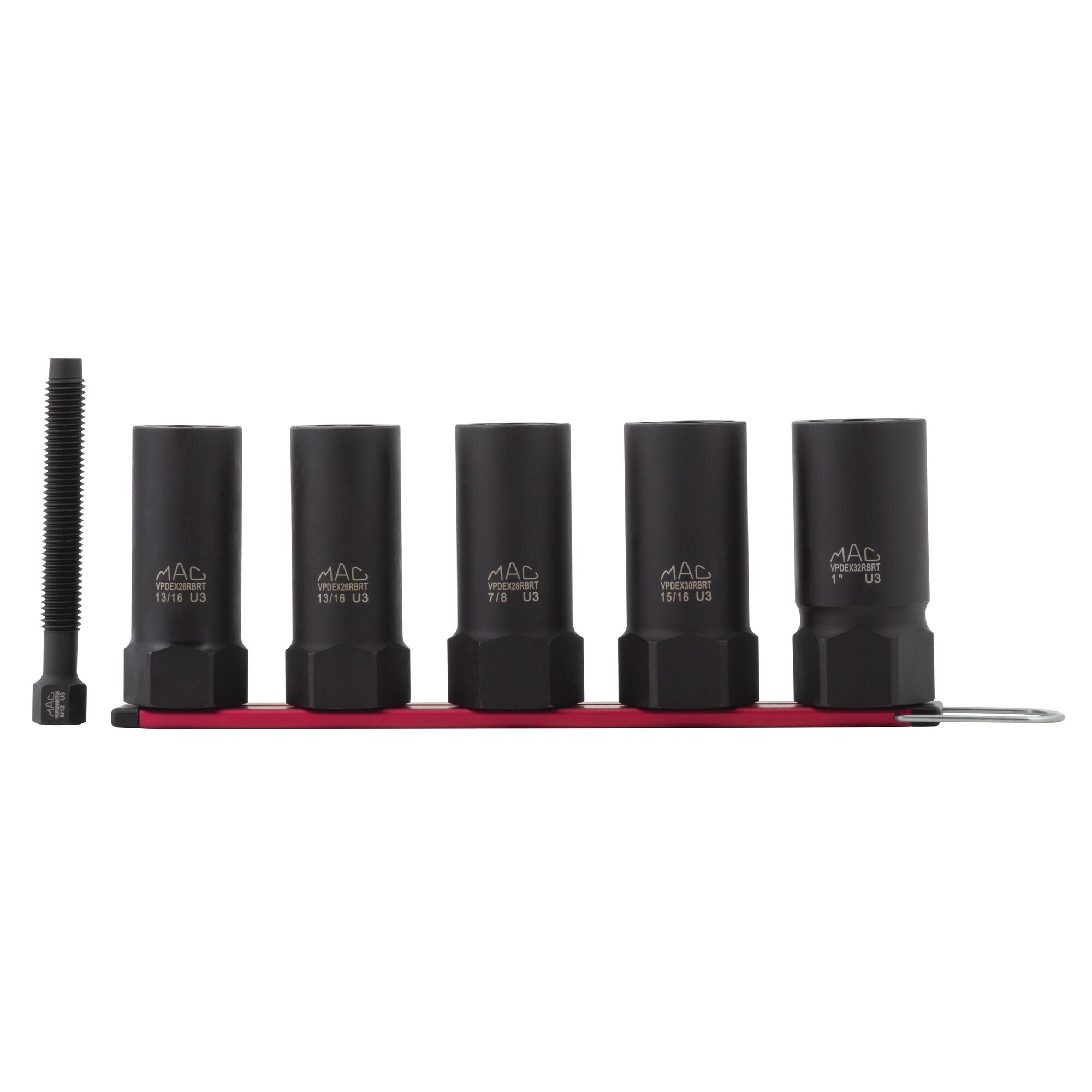 5-PC. 1/2" Drive R.B.R.T.™ SAE Deep Extractor Socket Set