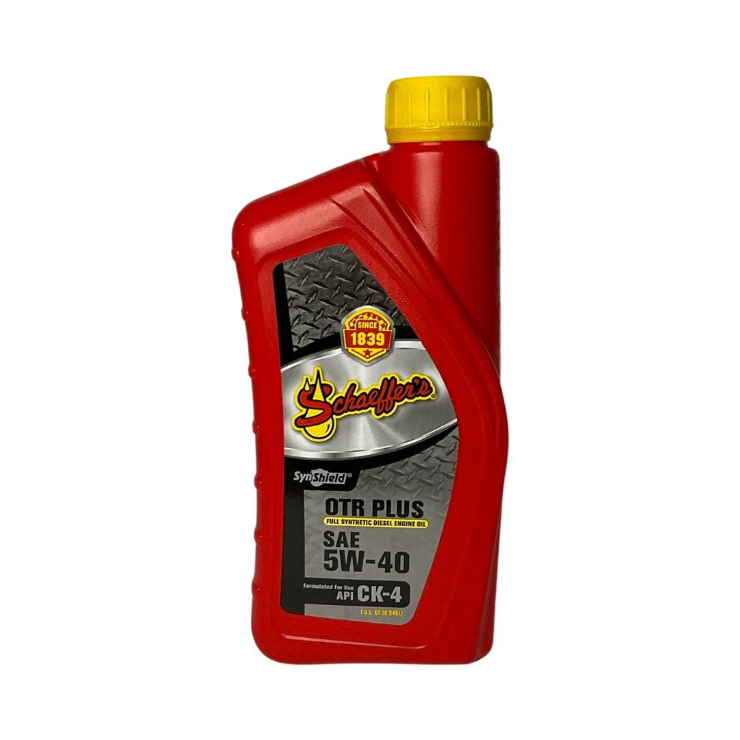 Schaeffer's 9000 SynShield OTR Plus Full Synthetic 5W-40 - 1 qt.