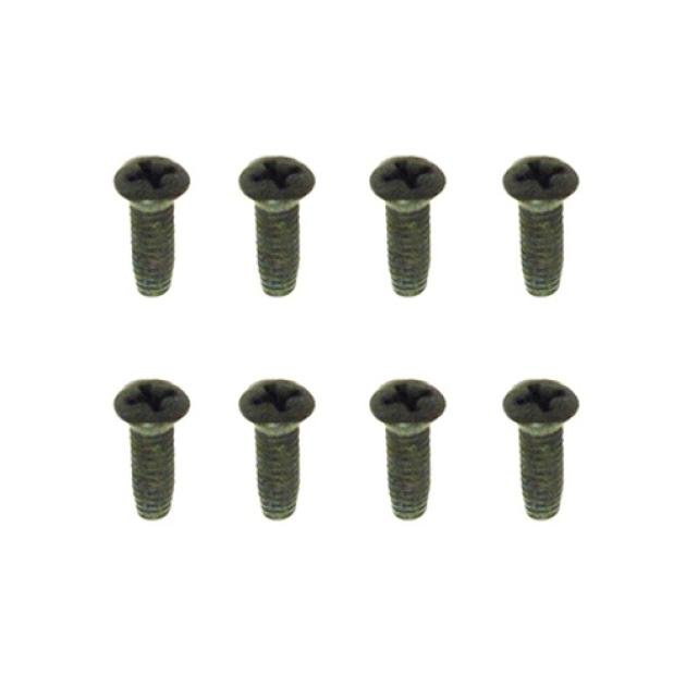 Redline Restomotive 1967-1968 Chevrolet Camaro Rallysport 8 Piece Headlamp Door Screw Set
