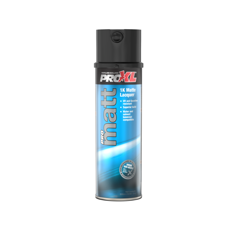 Capella ProMatt Aerosol Matte Clearcoat 500ml with Interchangeable Nozzles 908066-US