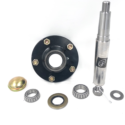5 Bolt, 5½ Bolt Circle, 4" Pilot Implement Hub with Spindle and Parts - AG-H7195550-2ZHAWS