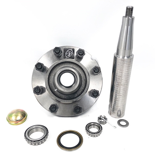 8 Bolt, 8" Bolt Circle, 6" Pilot Implement Hub with Spindle and Parts - AG-H4588800-2ZHAWS