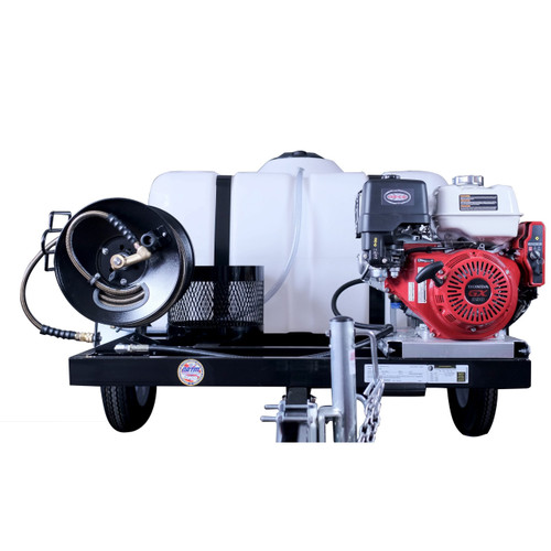 SIMPSON Mobile Trailer 1B- 95003 Gas Pressure Washer Trailer 4200 PSI at 4.0 GPM
