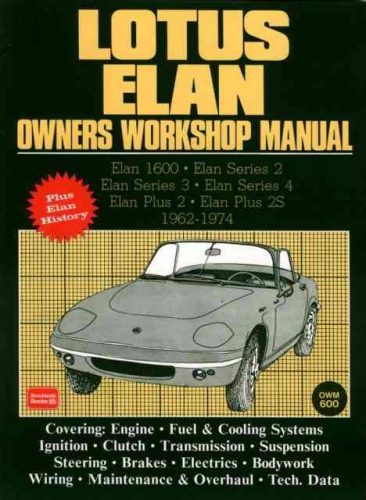 Lotus Elan Owners Workshop Manual 1962-1974