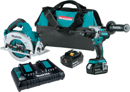 18V LXT™ Lithium-Ion Brushless Cordless 2-Pc. Combo Kit (5.0Ah), Hammer Driver-Drill, XT290PT