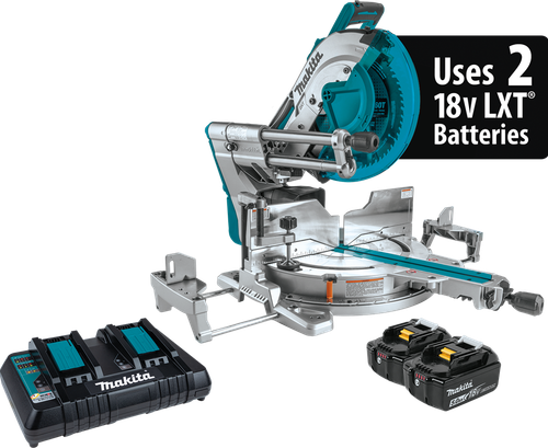 36V (18V X2) LXT™ Brushless 12" Dual-Bevel Sliding Compound Miter Saw Kit, AWS™ Capable and Laser (5.0Ah), XSL08PT (Discontinued)