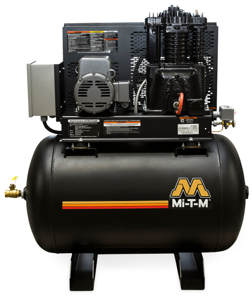 Mi-T-M ACS-23105-80H Electric Air Compressors ,80-Gallon Two Stage Electric Simp