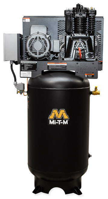 Mi-T-M ACS-23175-80V Electric Air Compressors ,80-Gallon Two Stage Electric Simp